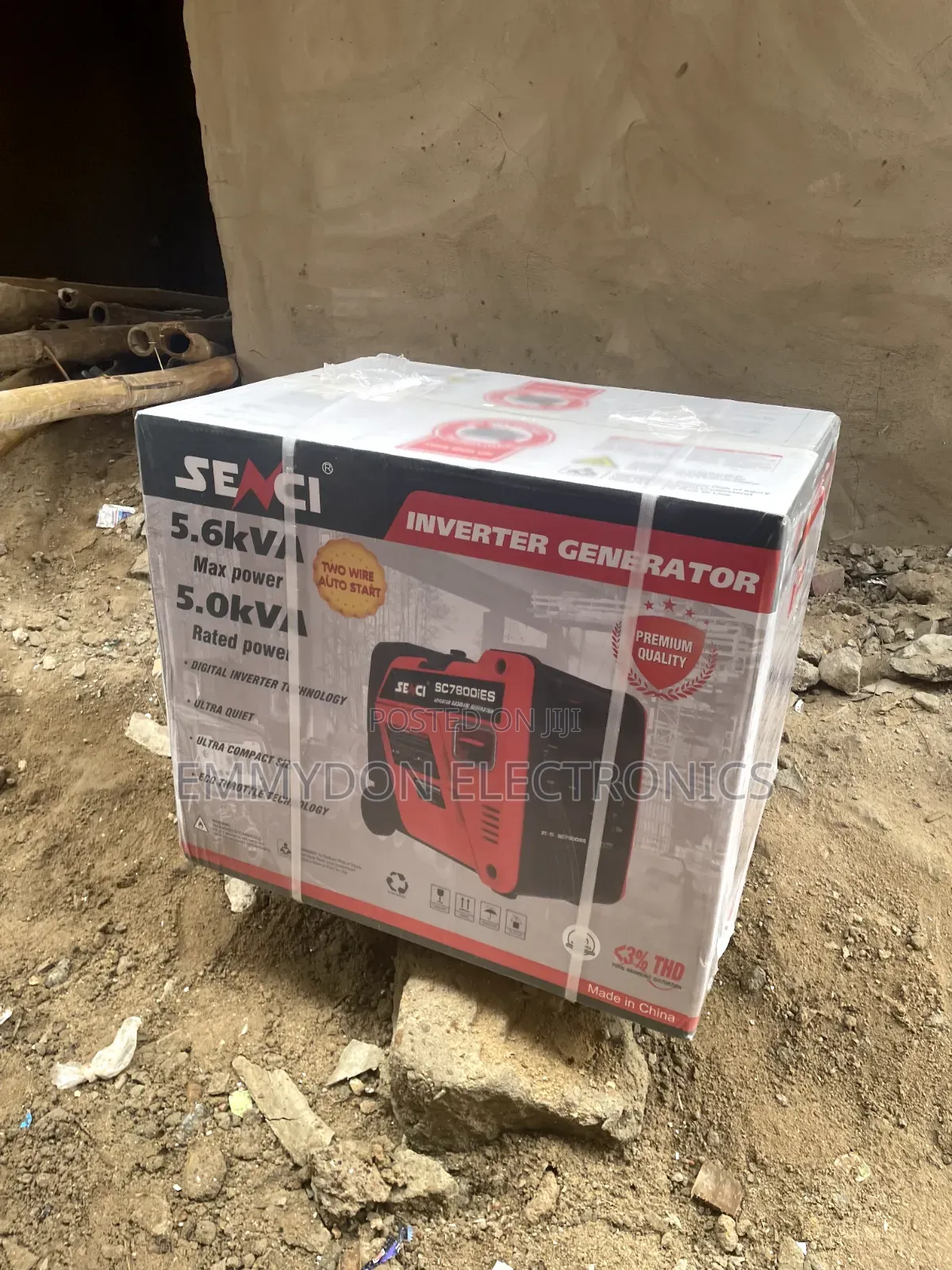 Senci 5kva Generator for Sensitive Electronics