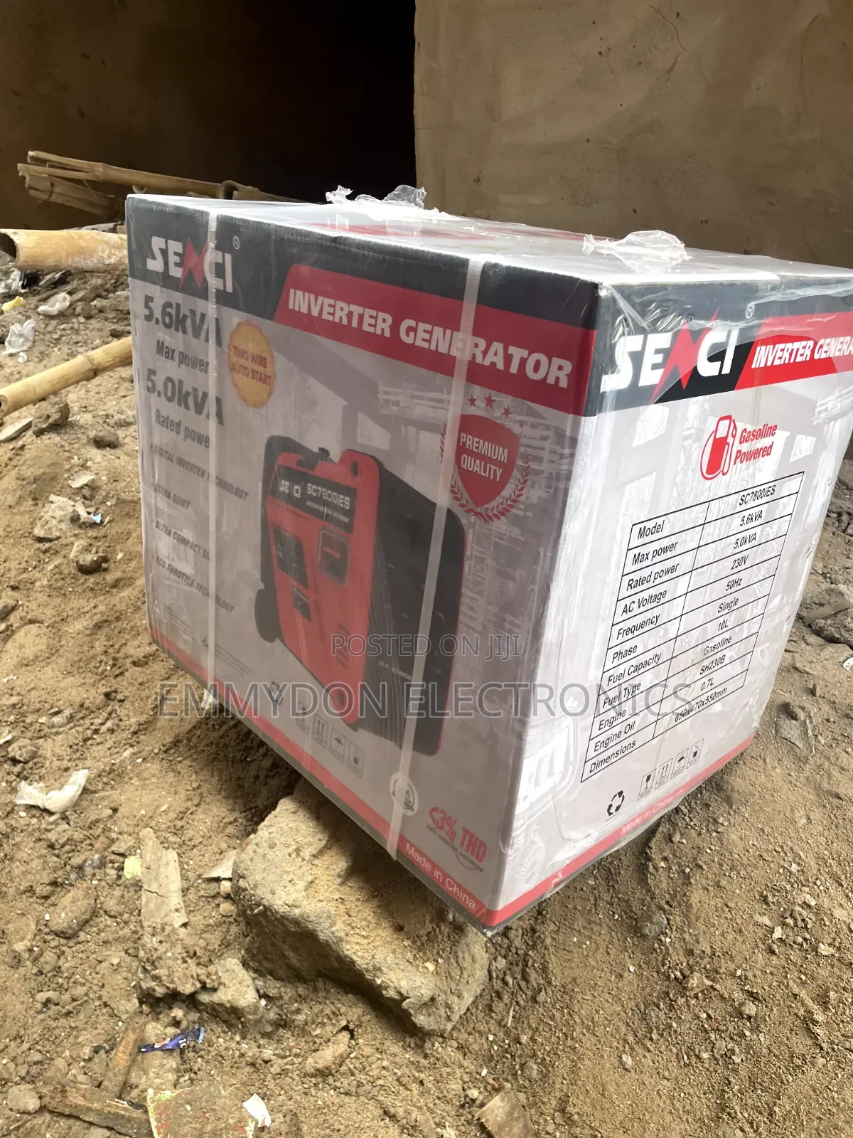 Senci 5kva Convenient Electric Start Generator