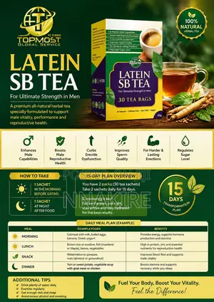 Latein Man Power Tea – Last Longer Stronger Erection