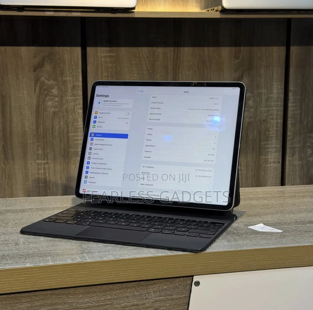 New Apple iPad Pro 256 GB Black