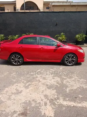 Toyota Corolla 2009 Red