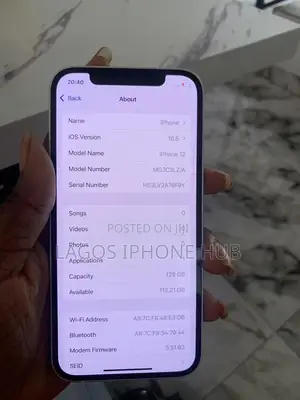 Apple iPhone 12 128 GB White