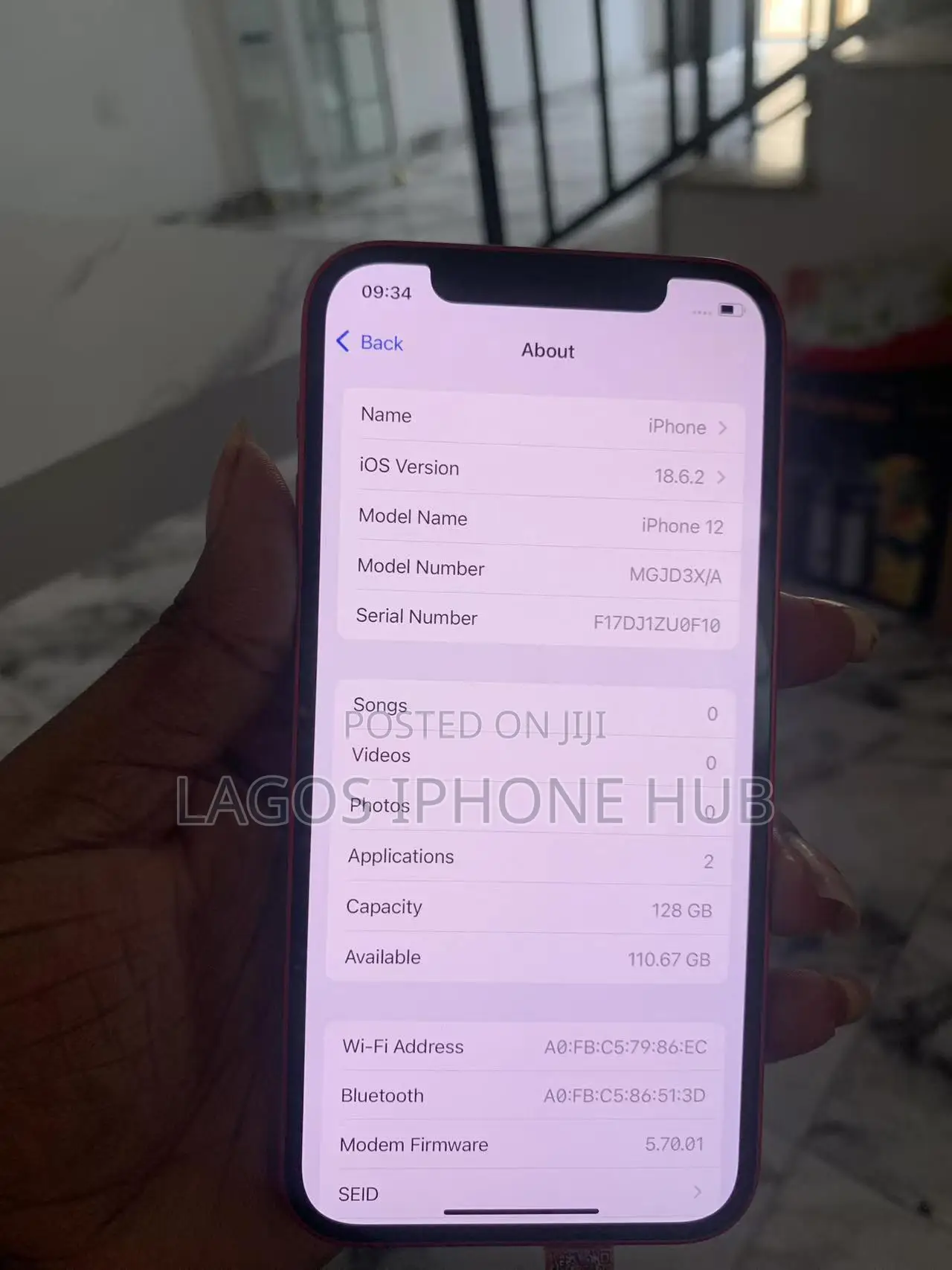 Apple iPhone 12 128 GB Red