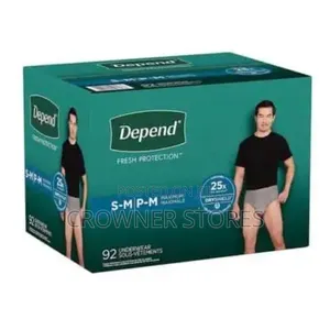 Depend Fresh Protection Men Small/Medium – 92
