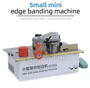 Mini Straight Curve Panel Edge Banding Machine