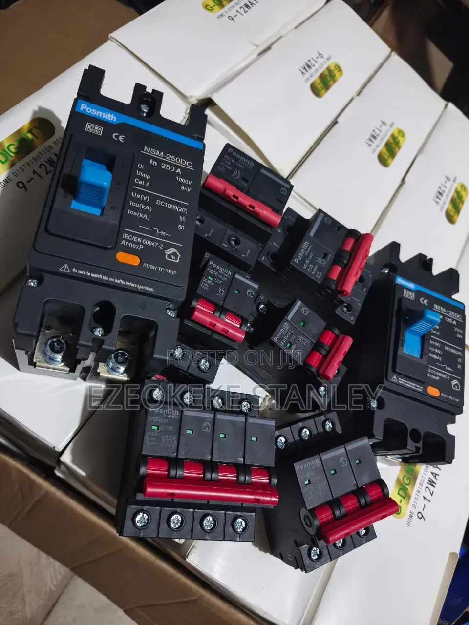 250a Battery Breaker Dc McCb Posmith