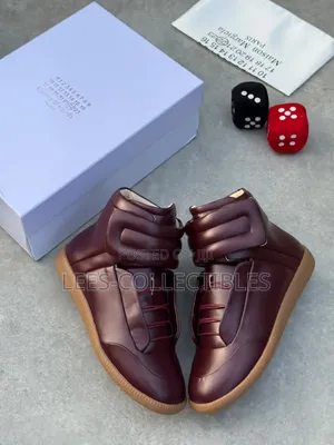 Best Quality Maison Margiela Leather Sneakers
