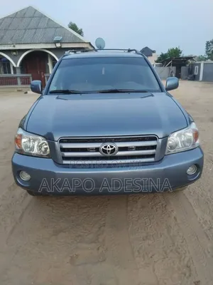 Toyota Highlander 2005 Blue