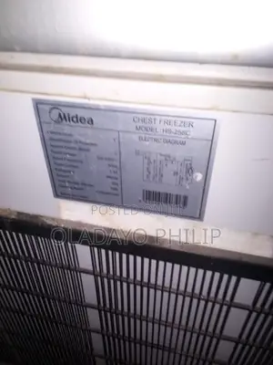 200l Midea Deep Freezer
