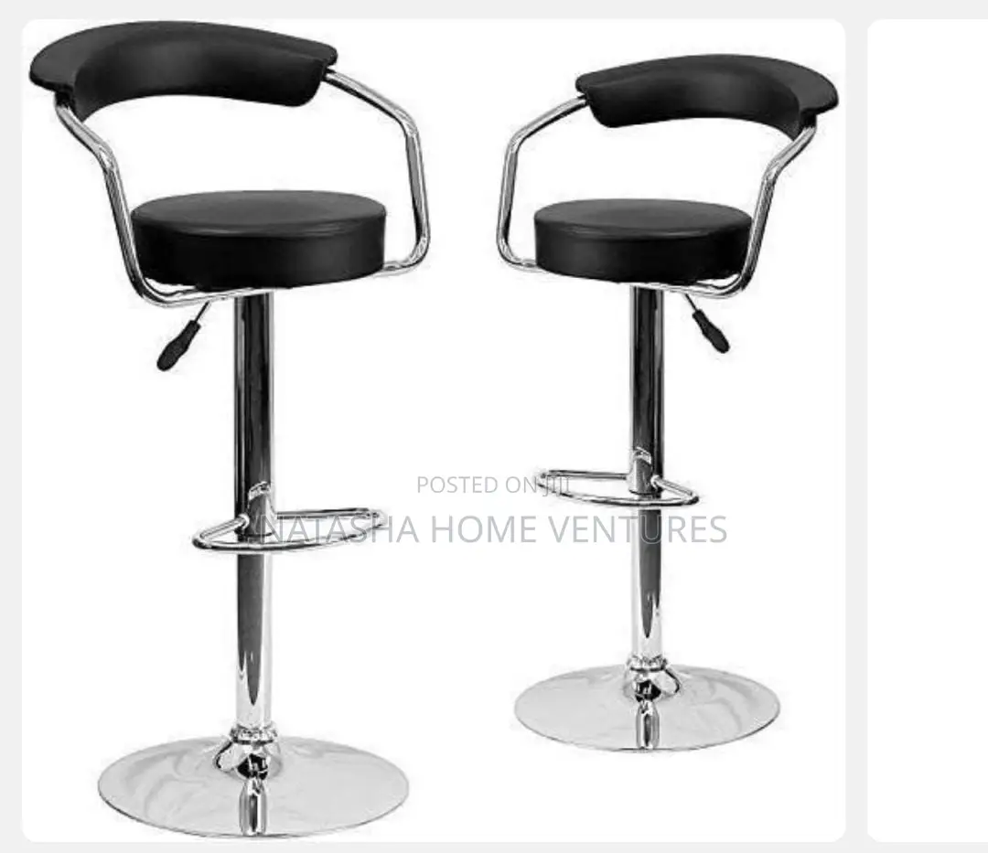 Adjustable Bar Stool With Arms