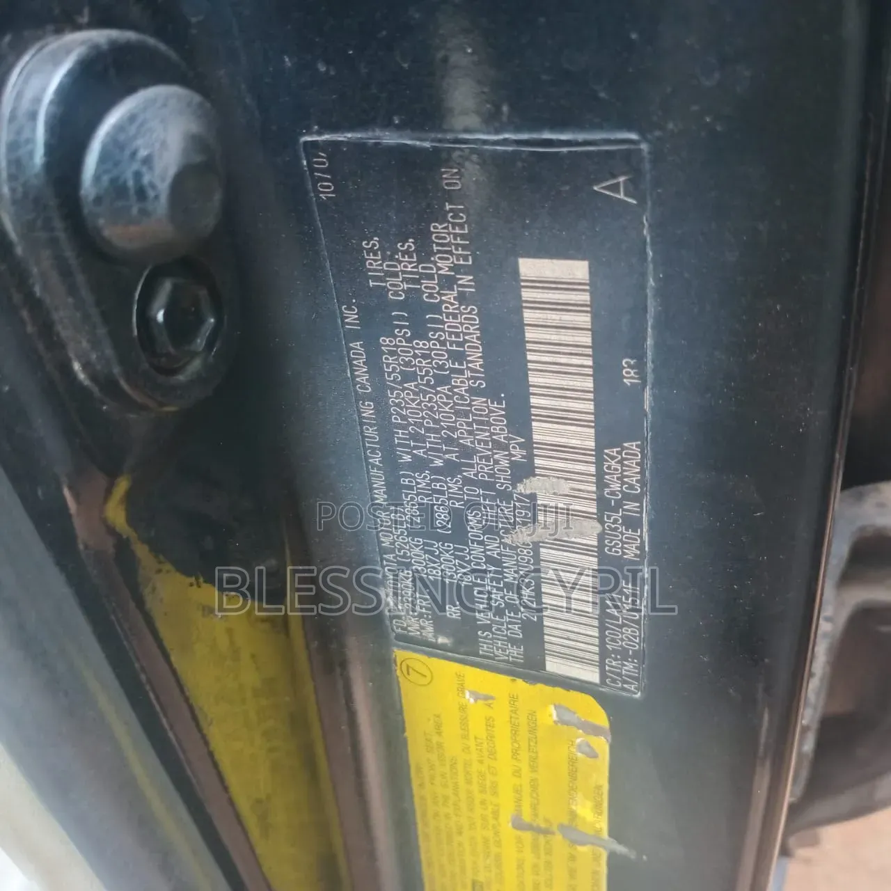 Lexus RX 2007 Black