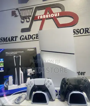 Multifunctional Cooling Charging Stand for Ps5 Fat/Slim/Pro