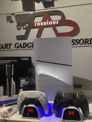 Multifunctional Cooling Charging Stand for Ps5 Fat/Slim/Pro