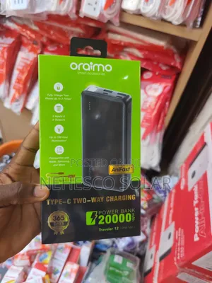 20,000mah Oraimo Fast Charge Power Bank