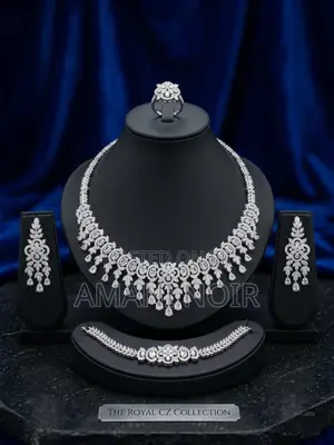 Luxury Gold-Plated Bridal Jewelry Set
