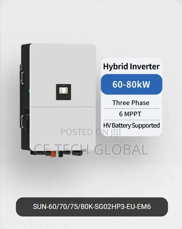 80kw Deye High Voltage Inverter