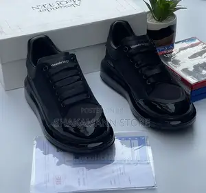 Original Alexander Mac Queen Triple Black Luxury Design