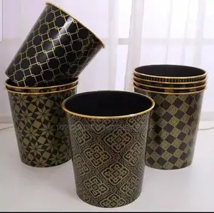 Durable Plastic Trash Can for Kitchen and Bathroom