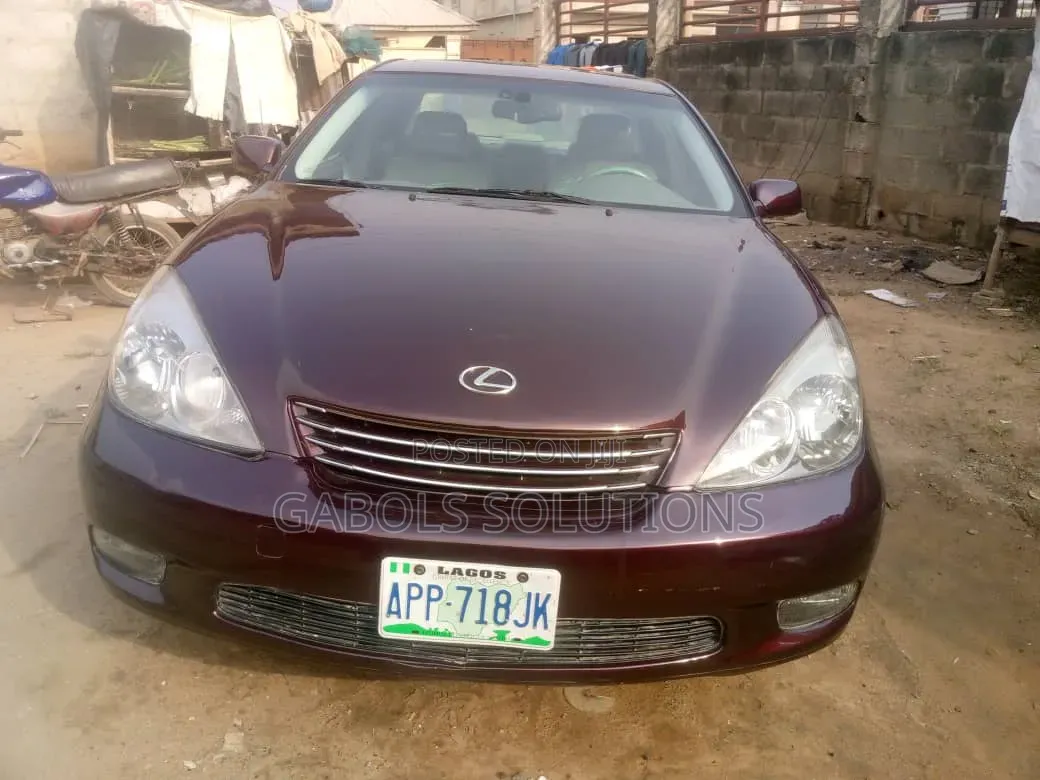 Lexus ES 2004 Burgundy