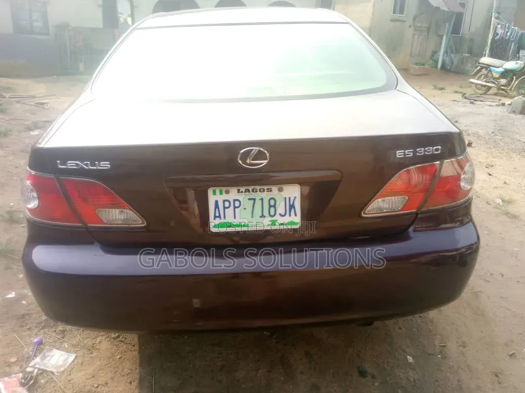 Lexus ES 2004 Burgundy