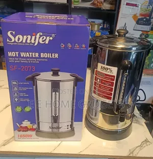 Sonifer Household Stainless Steel Speedy Heat Water Boiler 10l - 1650w