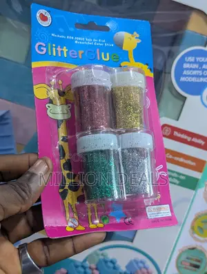 Non-Toxic Glitter Glue Kit Colorful Basic 4color Ages 3+