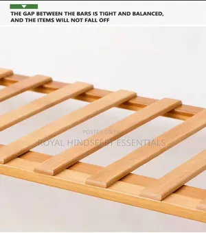 Bamboo Folding Shoe Rack