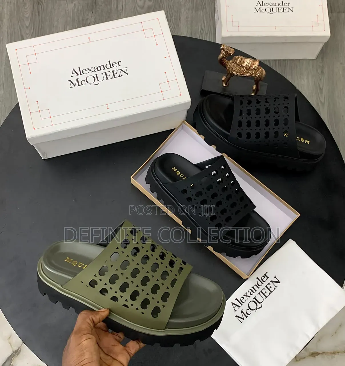 Alexander McQueen Chunky Sole Slippers