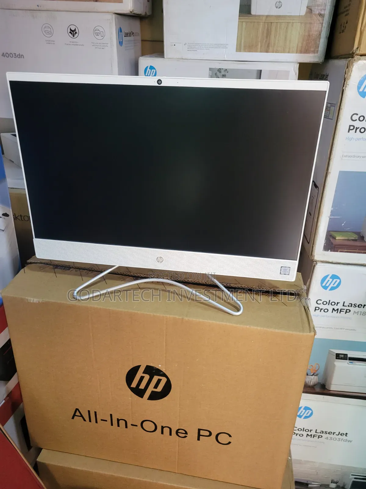 New Desktop Computer HP AiO 22 8GB Intel Celeron SSD 256GB