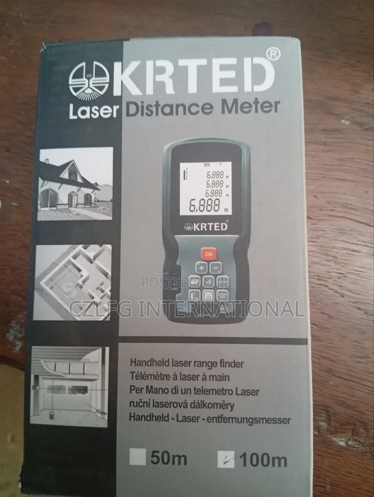 Laser Range Finder 60mtrs