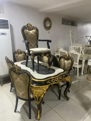 6 Seater Deluxe Marble Dining