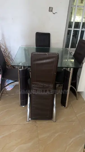 Four Seaters Dinning Chairs and Table