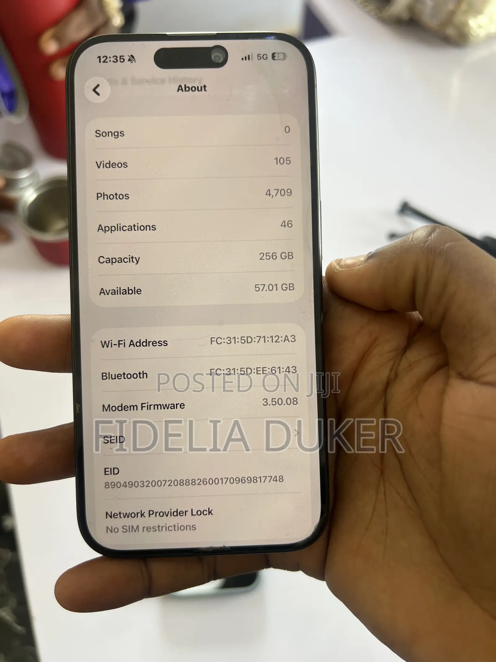 Apple iPhone 15 Pro 256 GB Black