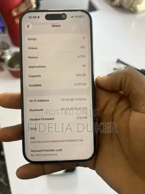Apple iPhone 15 Pro 256 GB Black
