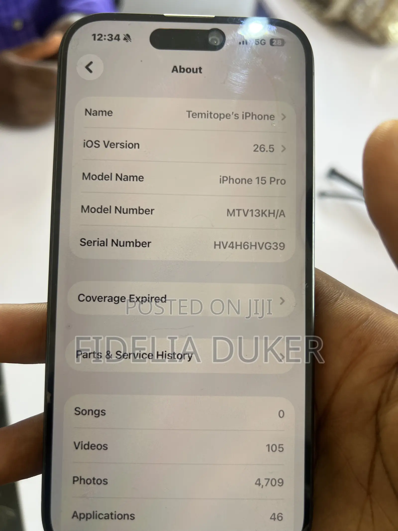 Apple iPhone 15 Pro 256 GB Black
