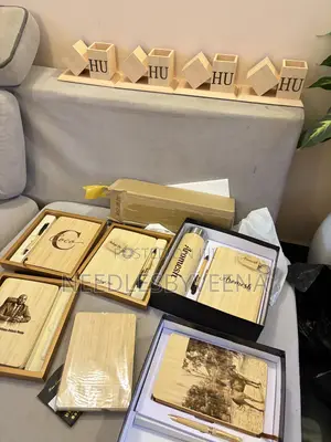 Engraved Wooden Notepad