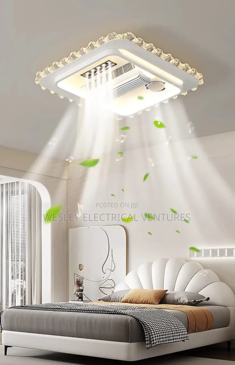 With Ac Fan, Lights, Bt Mp3, Remote, Voice Command