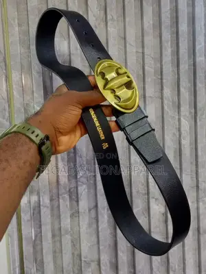 Batman Logo Quality Leather Belt
