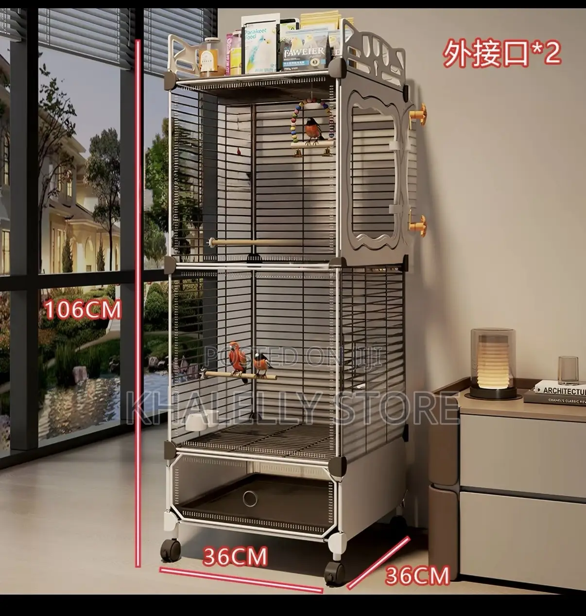 Parrot Cage Bird Cage