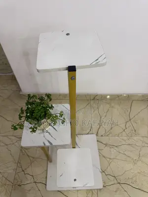 Gold Plant Display Stand