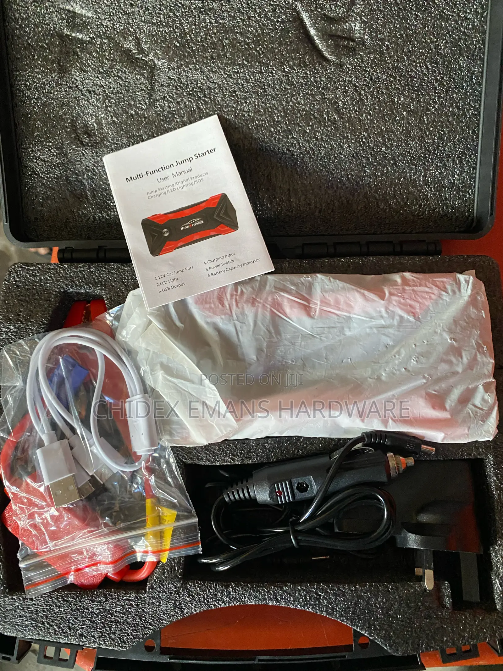 High-Power Multi-Function Jump Starter