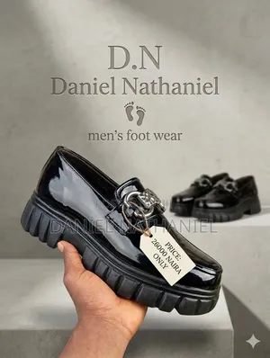 D.N Men's Foot Wear_premium Leather Loafers_abuja