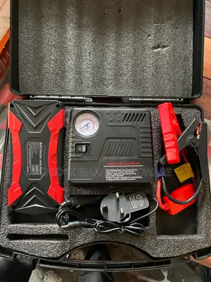 Multi-Function Portable Car Jump Starter and Air Compressor Kit