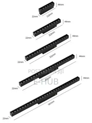 Grille Light for Magnetic Rail
