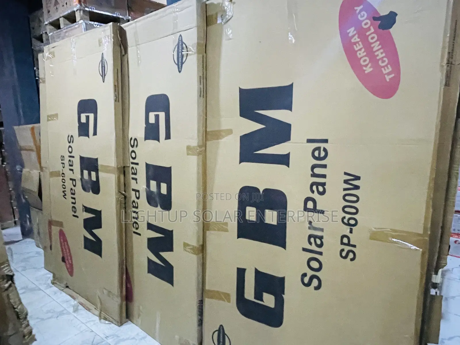 GBM 600w Monocrystalline Solar Panel