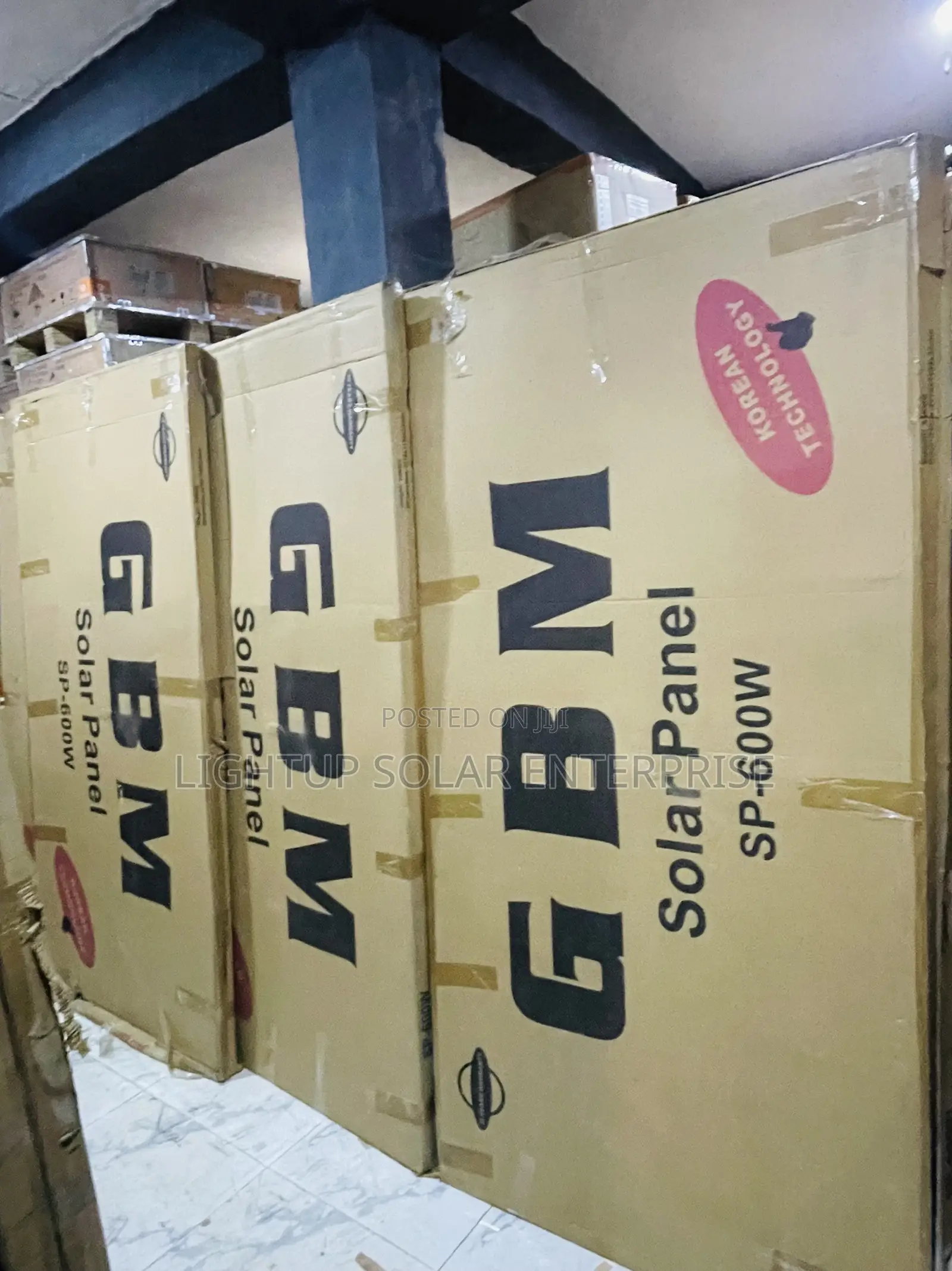 GBM 600w Monocrystalline Solar Panel