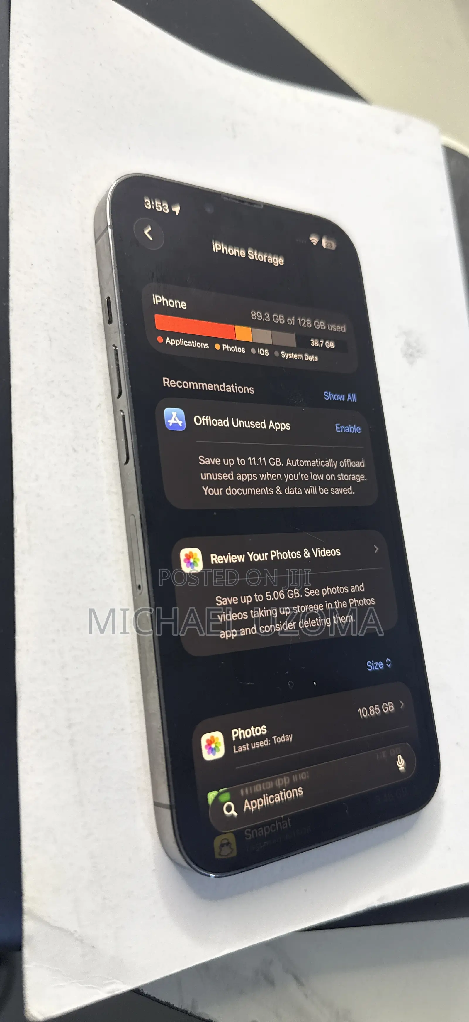 Apple iPhone 13 Pro 128 GB Black