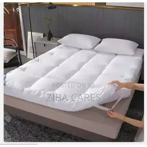 Fluffy Mattress Topper -5 Inches White Colour 4x6