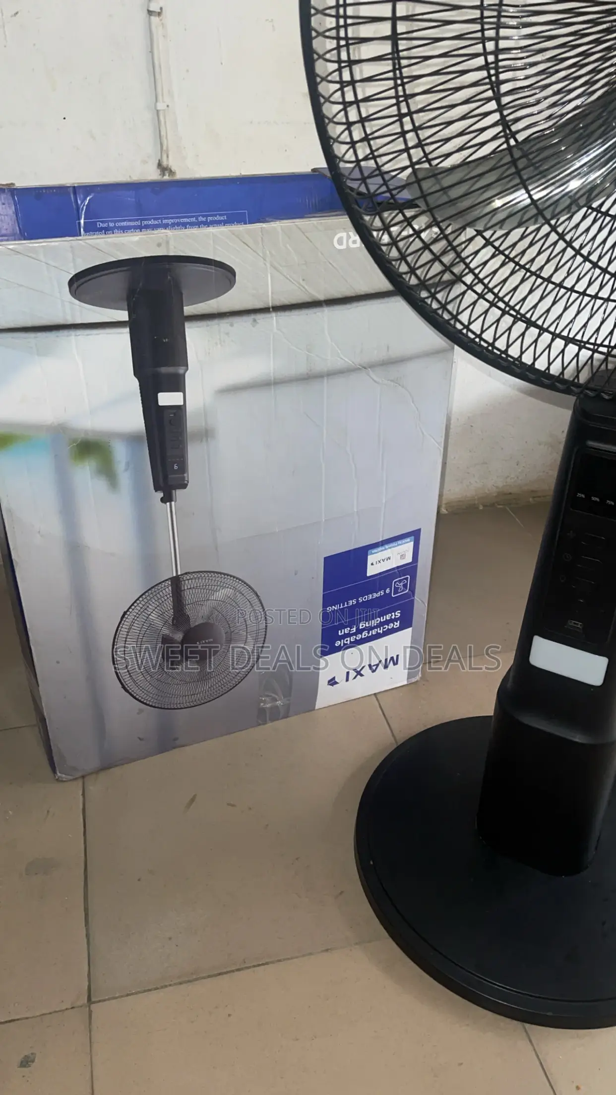 Maxi Rechargeable Fan