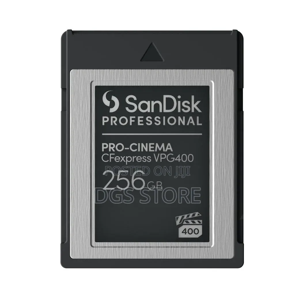 Sandisk Professional Pro Cinema Cfexpress VPG 400 Type B Card 256gb
